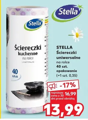 Ściereczki uniwersalne na rolce promocja w Kaufland