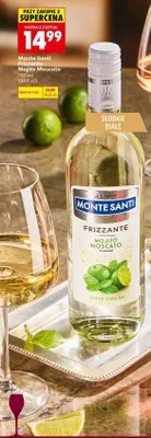 Wino Monte Santi Frizzante Mojito Moscato promocja w Biedronka