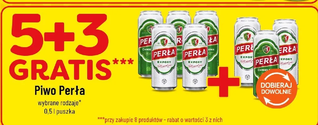 Piwo Perła promocja w POLOmarket
