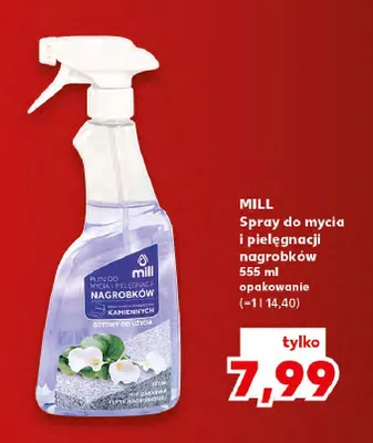 Spray do mycia i pielęgnacji nagrobków Mill promocja w Kaufland