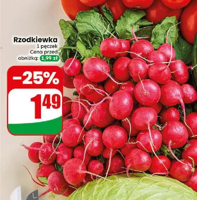 Rzodkiewka promocja w Dino