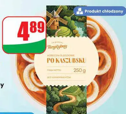 Koreczki śledziowe 2 rodzaje Targ Rybny promocja w Dino