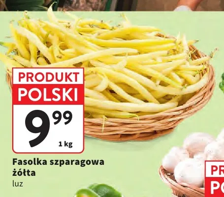 Fasolka szparagowa żółta promocja w Intermarche