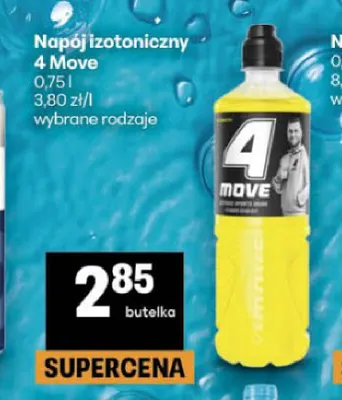 Napój izotoniczny 4 Move promocja w Delikatesy Centrum
