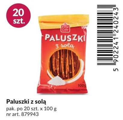 Paluszki z solą promocja w Makro