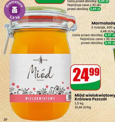 Marmolada 2 rodzaje promocja w Dino