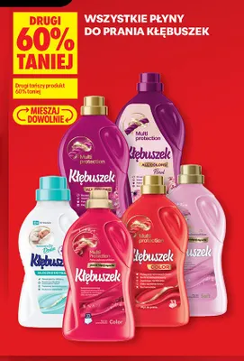 Płyn do prania Kłębuszek Multi Protection Soft promocja w Biedronka