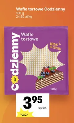 Wafle tortowe Codzienny promocja w Delikatesy Centrum
