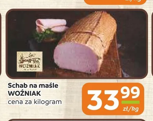 Schab na maśle Woźniak promocja w Społem Częstochowa