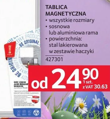 Tablica magnetyczna promocja w Selgros