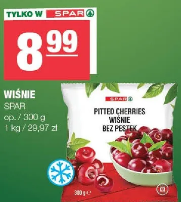 Wiśnie promocja w SPAR