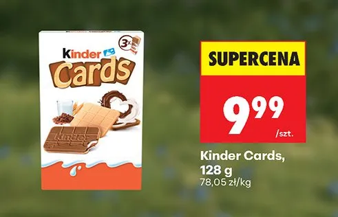 Kinder Cards promocja w Biedronka