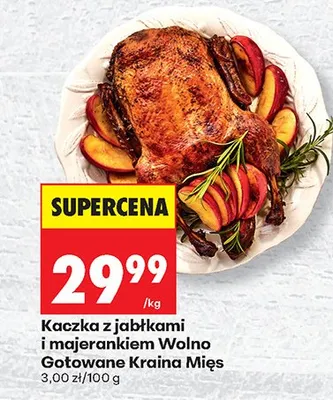 Kaczka z jabłkami i majerankiem Wolno Gotowane Kraina Mięs promocja w Biedronka