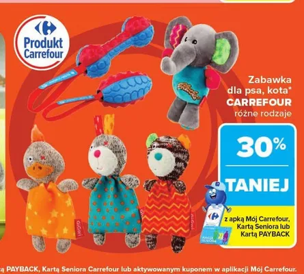Zabawka dla psa i kota Carrefour promocja w Carrefour