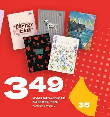 Notes Interdruk A6 50 kartek promocja w Twój Market