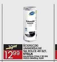 Ściereczki uniwersalne na rolce Stella promocja w Wafelek