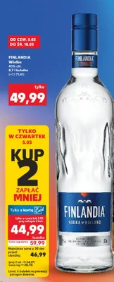Wódka promocja w Kaufland