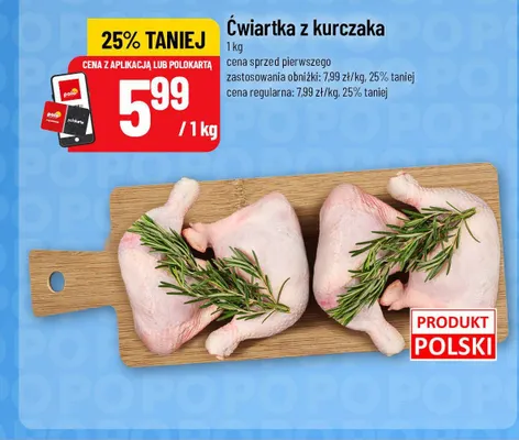 Ćwiartka z kurczaka promocja w POLOmarket