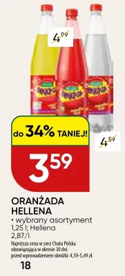 Oranżada Hellena promocja w Chata Polska