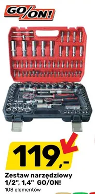 Zestaw narzędziowy 1/2", 1,4" 60/ON! promocja w Bricomarche