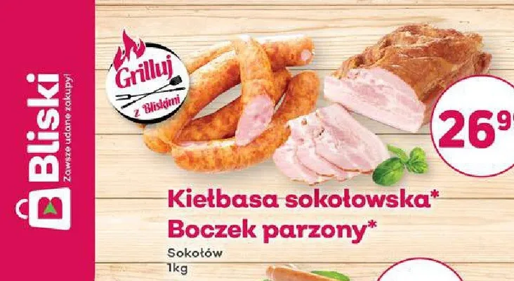 Boczek parzony Sokołów promocja w Bliski