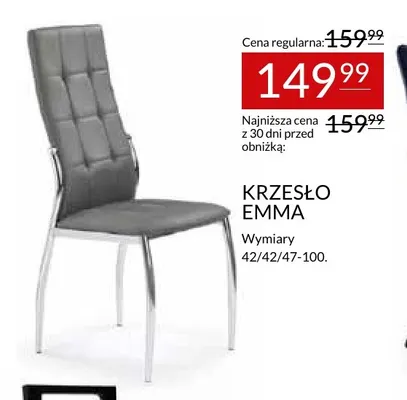 Krzesło Emma promocja w Abra Meble