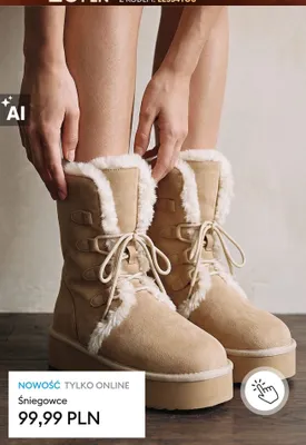 Śniegowce promocja w Sinsay
