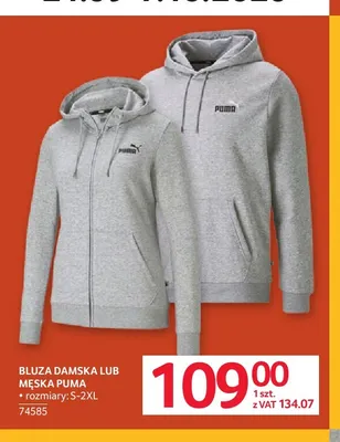 Bluza męska Puma promocja w Selgros