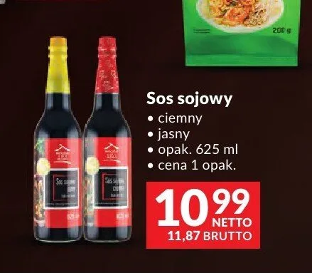 Sos sojowy jasny House of Asia promocja w Makro