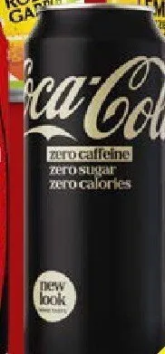 Napój gazowany Coca-Cola Zero Caffeine Zero Sugar promocja w Lidl