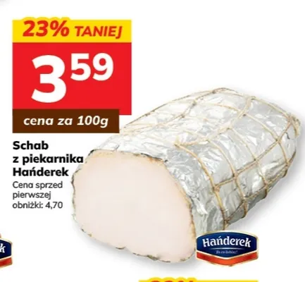 Schab z piekarnika Hańderek promocja w Hitpol