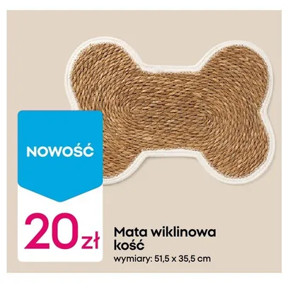 Mata wiklinowa kość promocja w Pepco