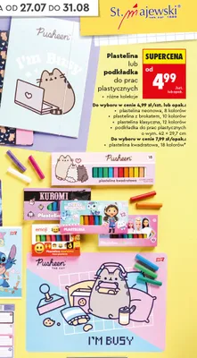 Podkładka do prac plastycznych St. Majewski promocja w Biedronka