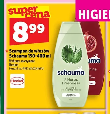 Szampon do włosów Schauma Shine promocja w TOPAZ