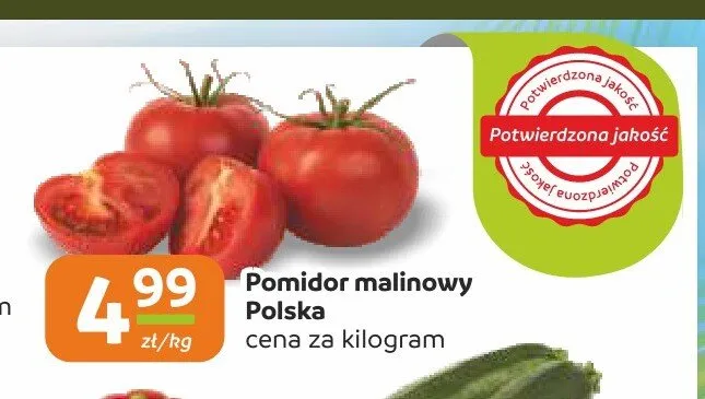 Pomidor malinowy polski promocja w Społem Częstochowa