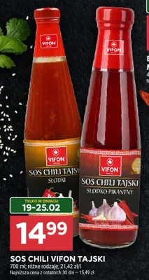 Sos chili Vifon tajski promocja w Stokrotka