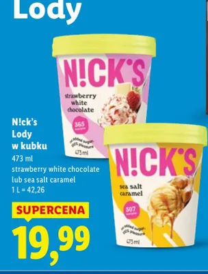 Lody promocja w Lidl