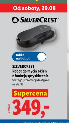 Robot do mycia okien Silvercrest promocja w Lidl
