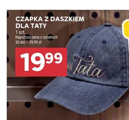 Czapka z daszkiem dla taty promocja w Stokrotka