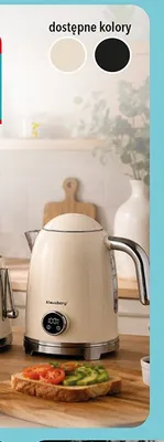 Czajnik elektryczny KLAUSBERG 1,7l promocja w Biedronka