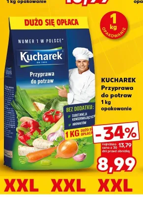 Przyprawa do potraw Kucharek promocja w Kaufland