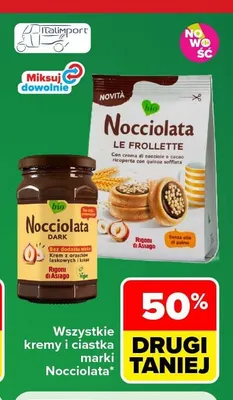 Krem Nocciolata Dark promocja w Carrefour