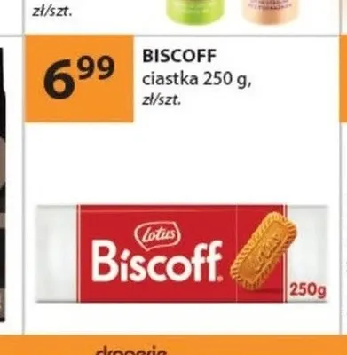Ciastka Lotus Biscoff promocja w Drogerie Laboo