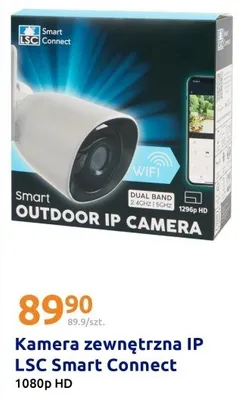 Kamera zewnętrzna IP Smart Connect 1080p HD promocja w Action