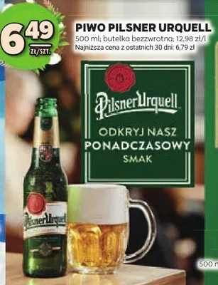 Piwo Pilsner Urquell promocja w Stokrotka