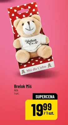 Brelok Miś  promocja w POLOmarket