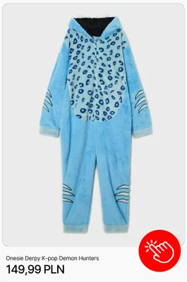 Onesie Derpy K-pop Demon Hunters Cropp promocja w Cropp
