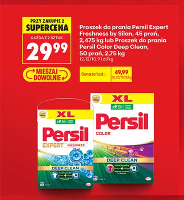 Proszek do prania Persil Expert Freshness by Silan promocja w Biedronka