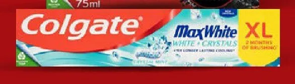 Pasta do zębów MaxWhite White Crystal XL promocja w Lidl
