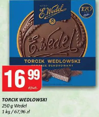 Torcik wedlowski promocja w Chorten